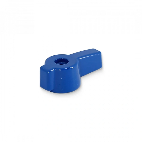 Ручка флажок для кранов 1/2"-3/4" 116F, 117F, синяя, алюминий Uni-Fitt