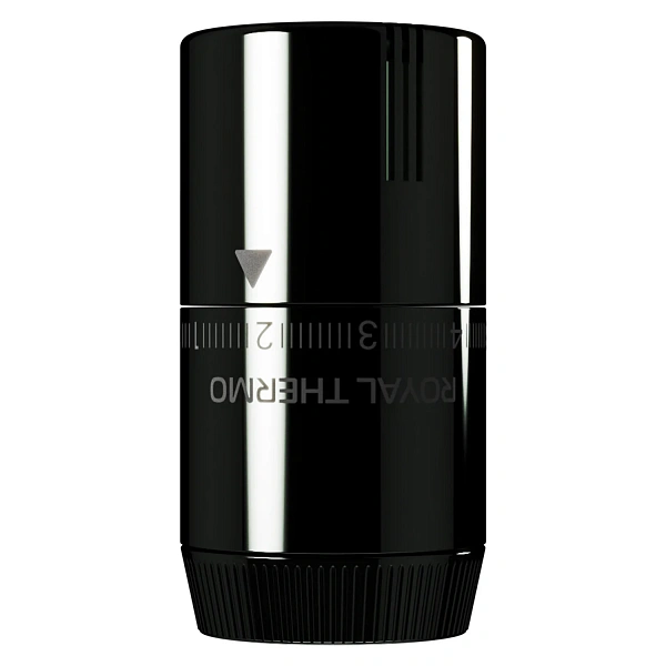 Термоголовка жидкостная Royal Thermo Design М30х1,5 (хром черный)