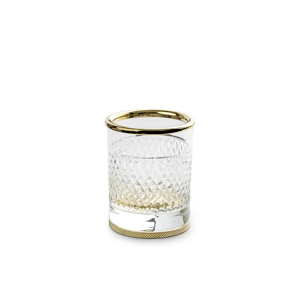 Boheme Стакан настольный AURA Gold