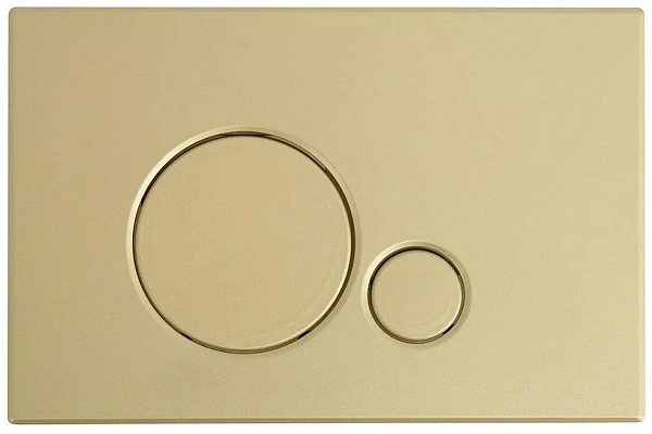Кнопка смыва BelBagno SFERA CZR/BB-SR-BORO, цвет-брашированное золото