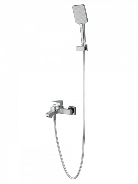 Смеситель для ванны с душем WONZON & WOGHAND FLEX, Хром (WW-88037072-CR), шт