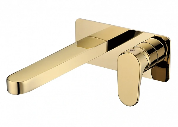 Boheme Смеситель для умывальника из стены SPECTRE Gold
