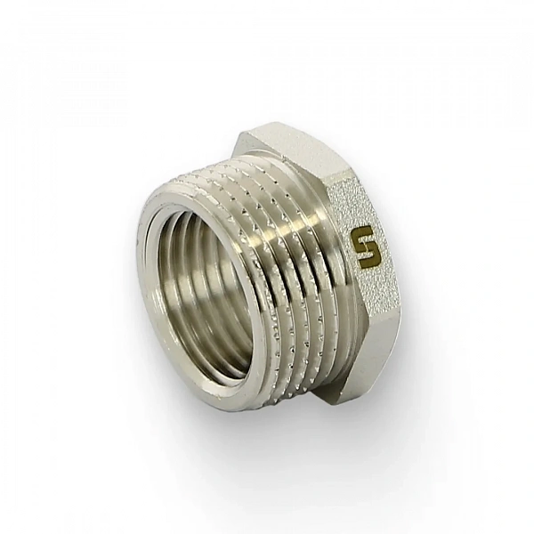 Футорка НВ 3/4" х 1/2", никелированная Uni-Fitt