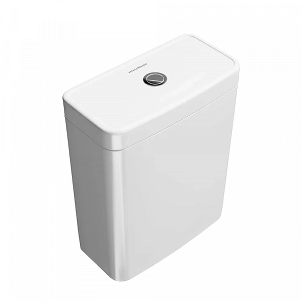 Kerama Marazzi PLMR.cis.01 Бачок для унитаза PLAZA Modern, белый глянцевый