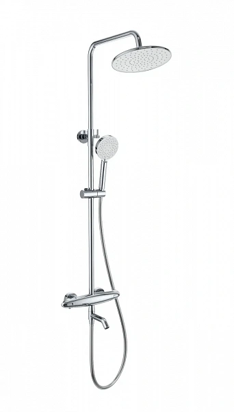 Душевая система с термостатом WONZON & WOGHAND CAPSULE, Хром (WW-B3031-A1-CR), шт