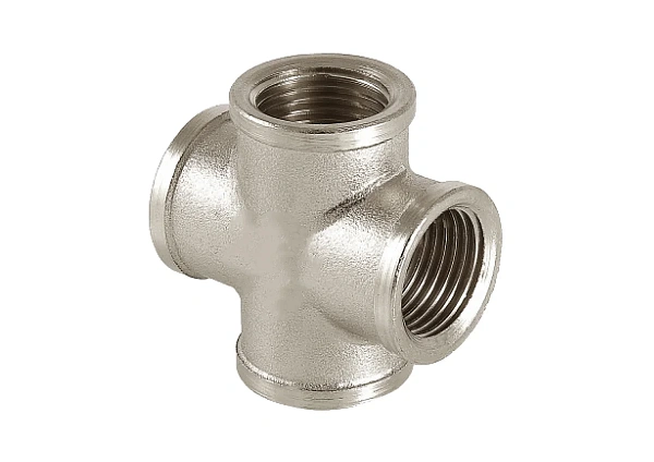 Крестовина НИКЕЛИРОВАННАЯ VALFEX  ВР  1/2" (70/5)