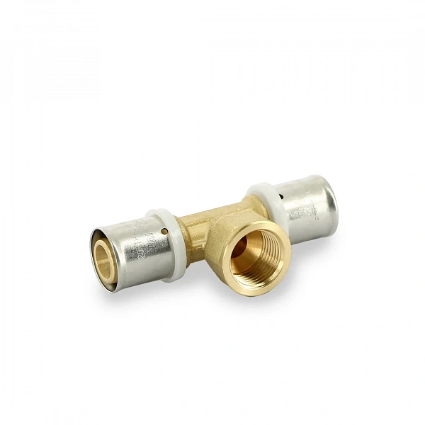 Тройник пресс-В 20 х 1/2" х 20 Uni-Fitt