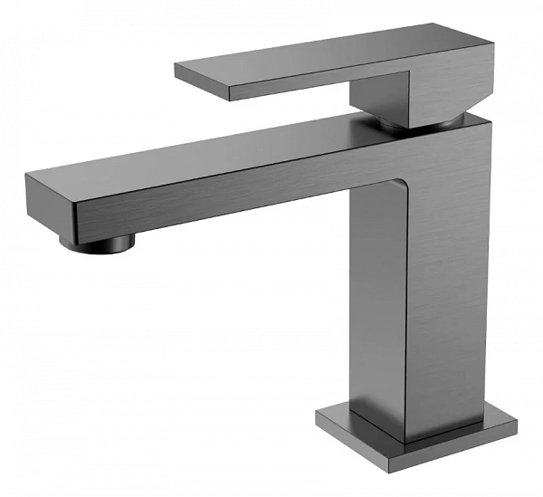 Boheme Смеситель для умывальника QUBIC Gun Metal