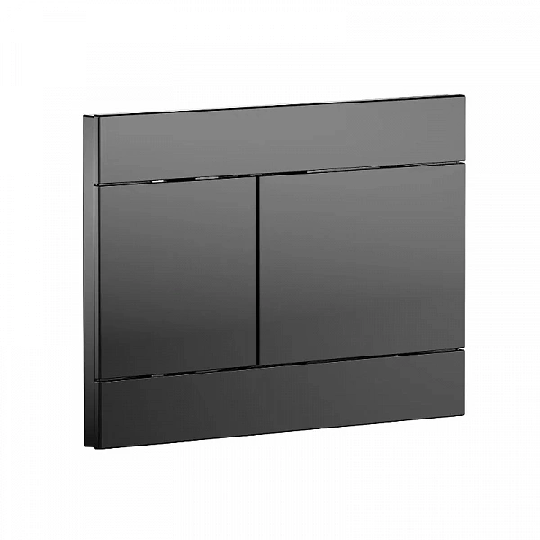 ABM005A Клавиша смыва ARROW для инсталляции, оружейная сталь, 245x165mm
