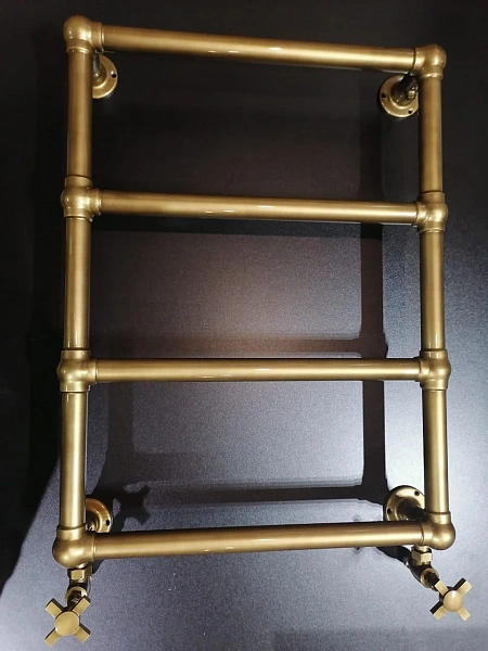 Boheme Полотенцесушитель водяной 750x500mm , бронза
