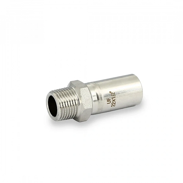 Вставка-Н 22 x 1/2", нержавеющая сталь Uni-Fitt