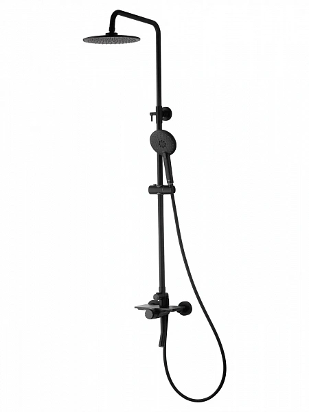 Душевая система WONZON & WOGHAND CLICK, Черный матовый (WW-N3S962-MB), шт