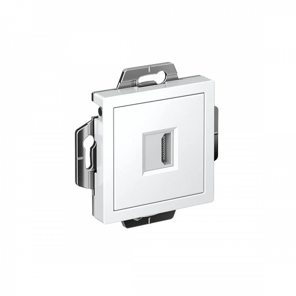 ATLASDESIGN РОЗЕТКА HDMI, механизм, БЕЛЫЙ
