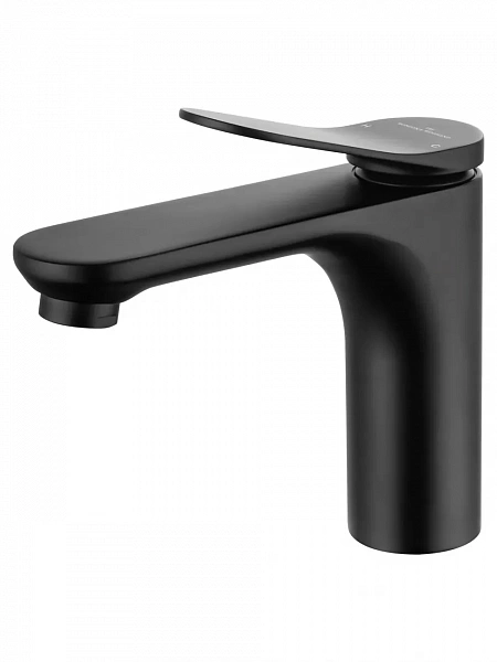 Смеситель для раковины WONZON & WOGHAND, Черный матовый (WW-A40482-MB), шт