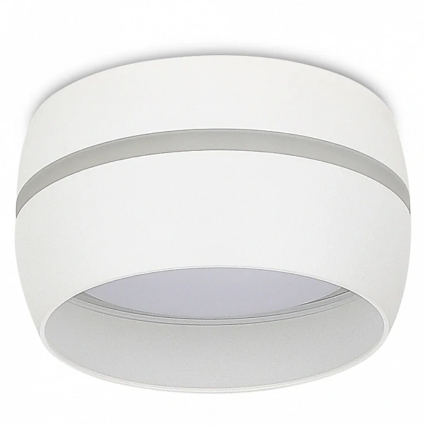 Donel, св-к накладной, цвет БЕЛЫЙ, D90xH50мм, под лампу GX53, IP20, серия: DN02