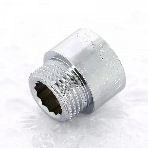 Удлинитель НВ 15ммх1/2хромир., серия 1530C Tiemme