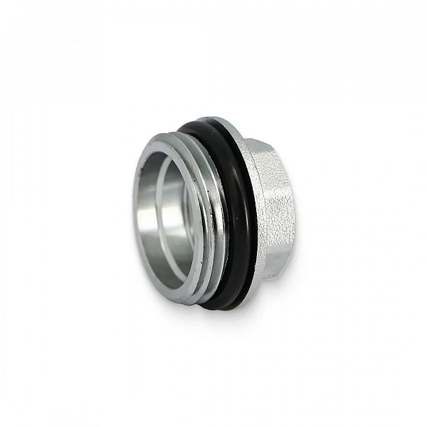 Переходник НВ 1" х 1/2" с прокладкой O-RING, хромированный Uni-Fitt