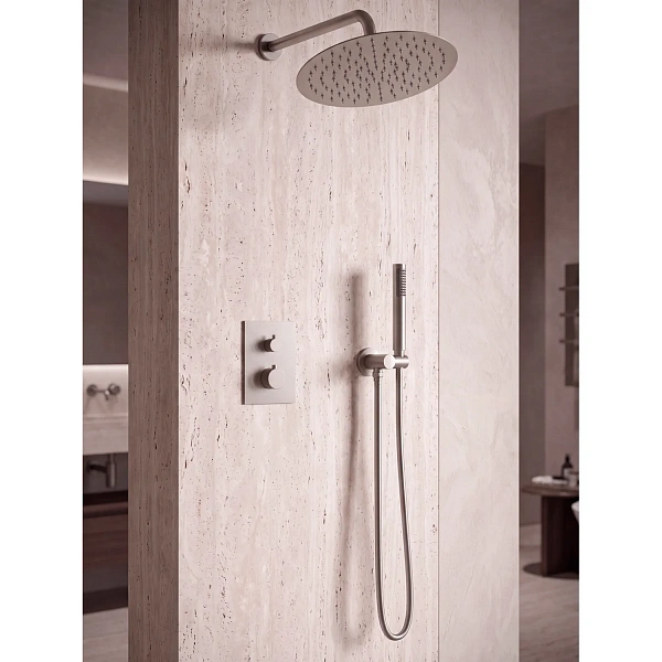 Душевая система с термостатом AltroBagno Unione 040419 Ni