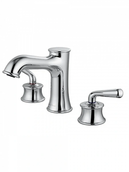 Смеситель для раковины на 3 отверстия WONZON & WOGHAND STEAM, Хром (WW-88159008-CR), шт