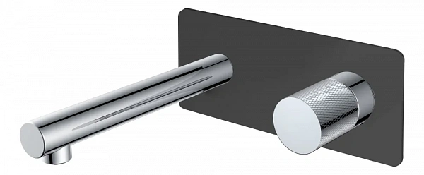 Boheme Смеситель STICK из стены BLACK TOUCH CHROME