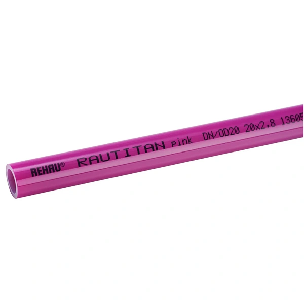 Труба РЕХАУ PINK 16х2,2 мм, бухта 120 м 11360421120