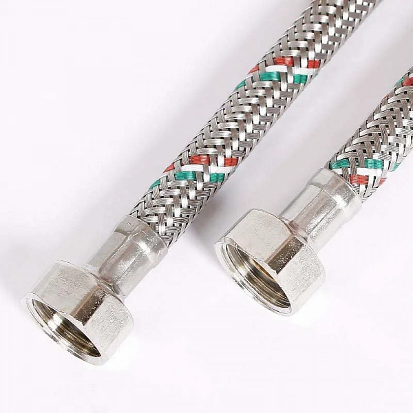 Гибкая подводка ВВ 1/2", 300 см, DN 8, оплётка из нерж. стали Uni-Fitt