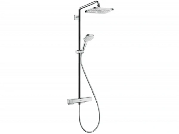 Душевая система Showerpipe с термостатом для душа Hansgrohe Croma E 280 27630000, хром