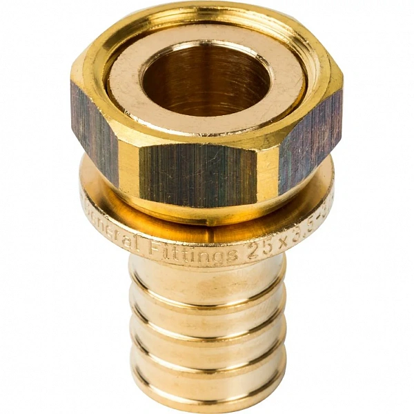 Переходник с накидной гайкой 25х3/4" Stout