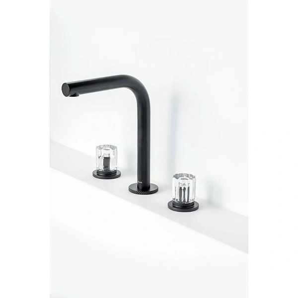 Boheme Смеситель на столешницу ELEGANTE на 3 отв. BLACK