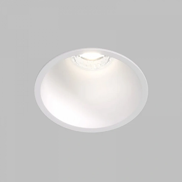 DK3026-WH Встраиваемый светильник, IP 20, 10 Вт, GU5.3, LED, белый, пластик