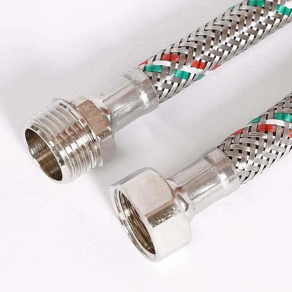 Гибкая подводка НВ 1/2", 250 см, DN 8, оплётка из нерж. стали Uni-Fitt