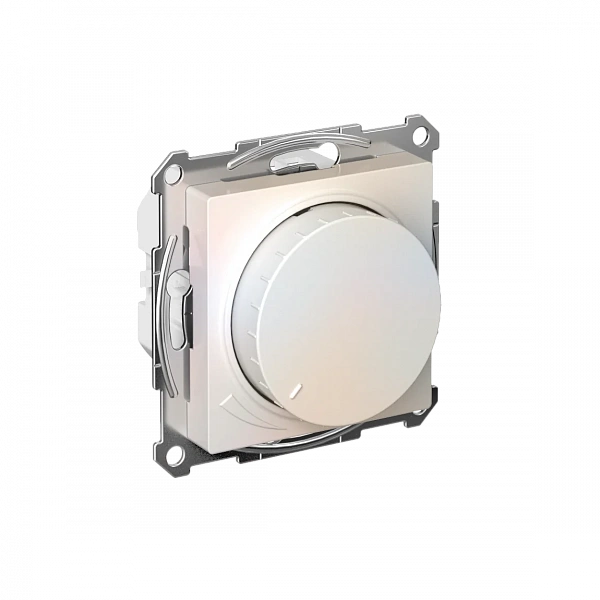 ATLASDESIGN СВЕТОРЕГУЛЯТОР (диммер) повор-нажим, LED, RC, 400Вт, мех., ЖЕМЧУГ
