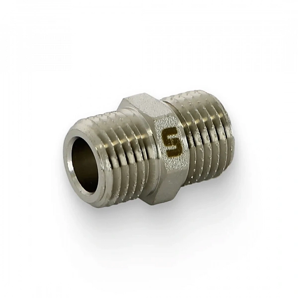 Ниппель 1/4", никелированный Uni-Fitt