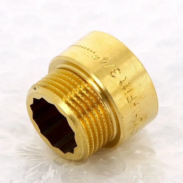 Удлинитель НВ 15 мм х 3/4", латунный Uni-Fitt