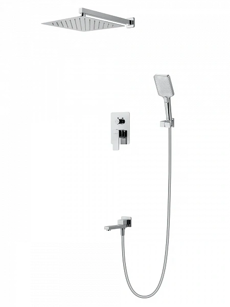 Душевая система встраиваемая WONZON & WOGHAND EDGE, Хром (WW-88939003-CR), шт