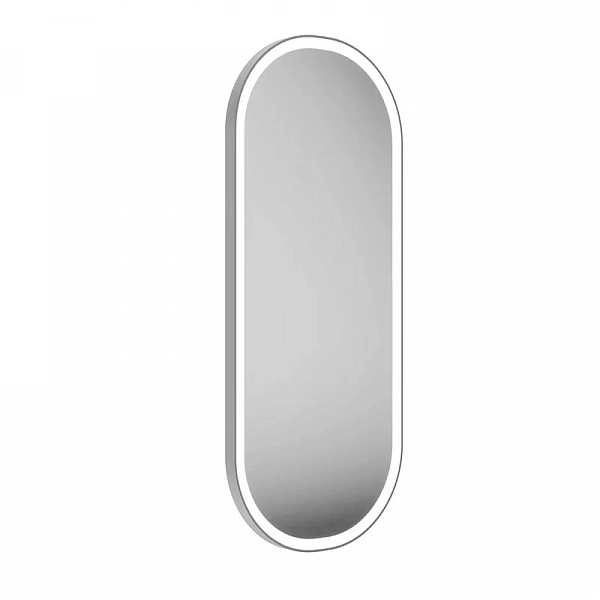 Kerama Marazzi CO.mi.PL.42/WHT Зеркало CONO овальное 42 с подсветкой, белое матовое