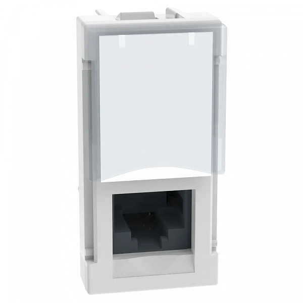 Light Now - Розетка RJ45 cat5E white