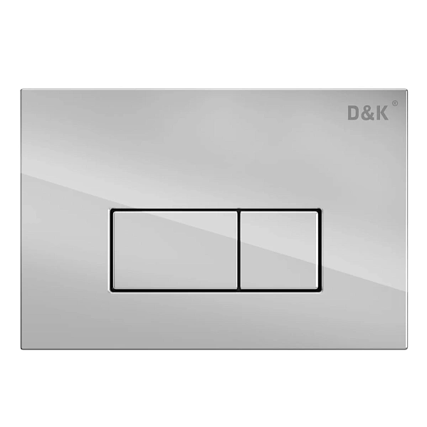 Клавиша смыва D&K Rhein (арт.инсталл DI8050127), хром (DB1499001) BelBagno