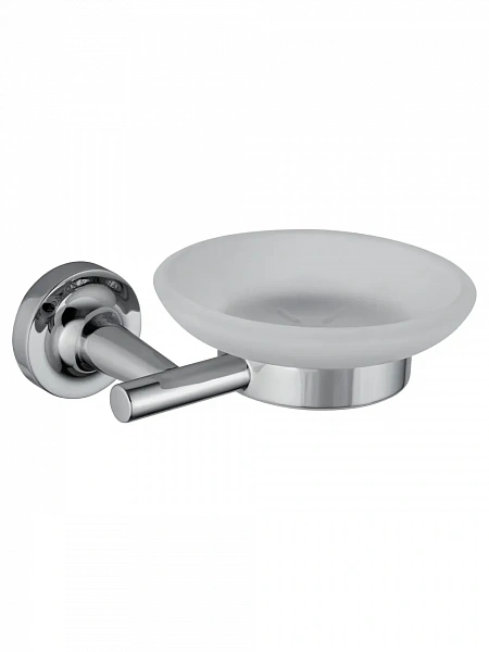 Мыльница с держателем WONZON & WOGHAND SIMPLE, Хром (WW-6522), шт