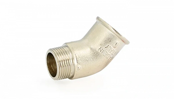 Угол 45' НВ 1/2", никелированный Uni-Fitt