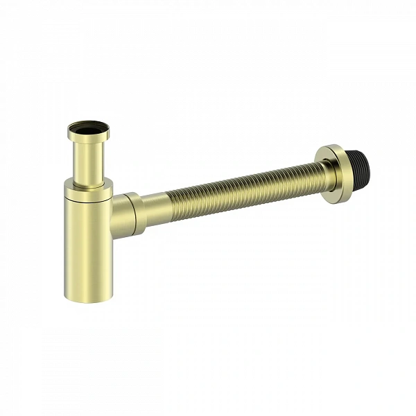 Сифон для раковины WONZON & WOGHAND, Брашированное золото (WW-88SS101-BG), шт