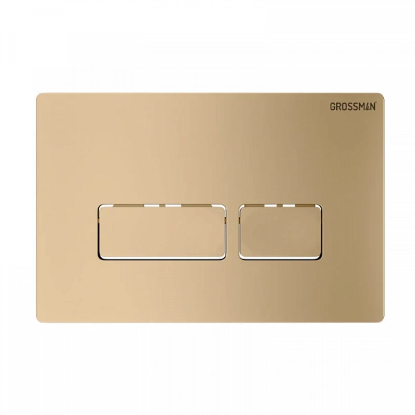 Клавиша смыва Grossman Pragma 700.K31.03.310.310 золото матовый,1 место