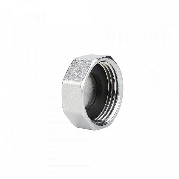 Заглушка Varmega VM09832, ВР, 1", хромированная