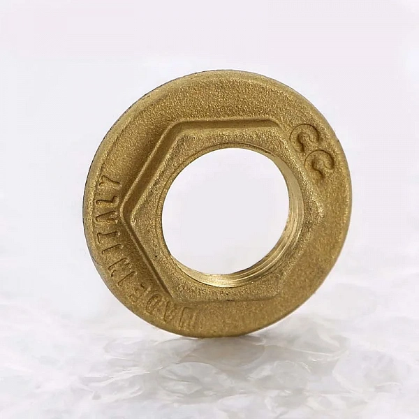 Контргайка с бортиком 1/2" Uni-Fitt