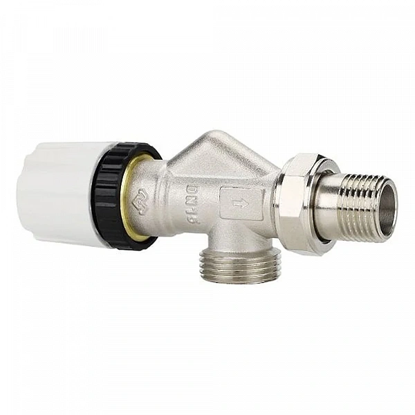 Термостатический радиаторный клапан Varmega VM10802, 1/2" x 3/4"EK, осевой