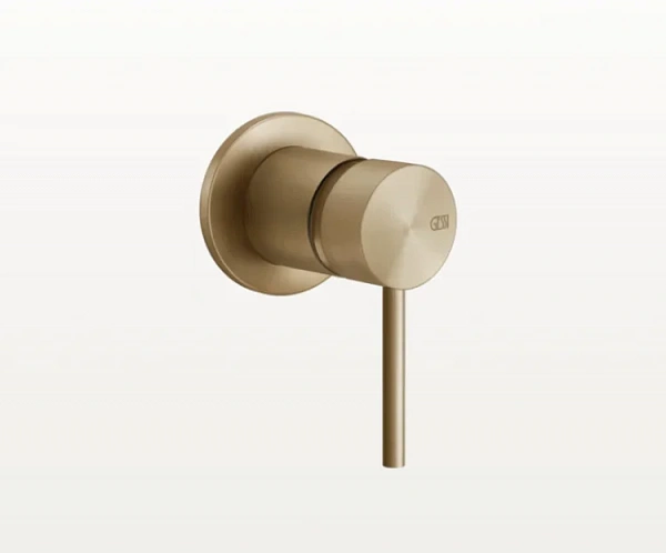 Gessi 316 смеситель для душа, однорычажный, внешняя часть, цвет Warm Bronze Brushed PVD