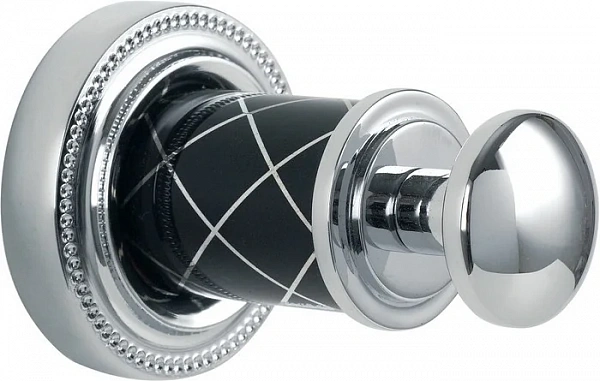 Boheme Крючок MURANO CHROME (черное)_Комплект