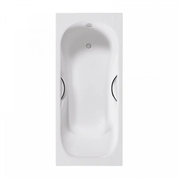 Чугунная ванна Delice Malibu 170х75 с отверстиями под ручки DLR230609R
