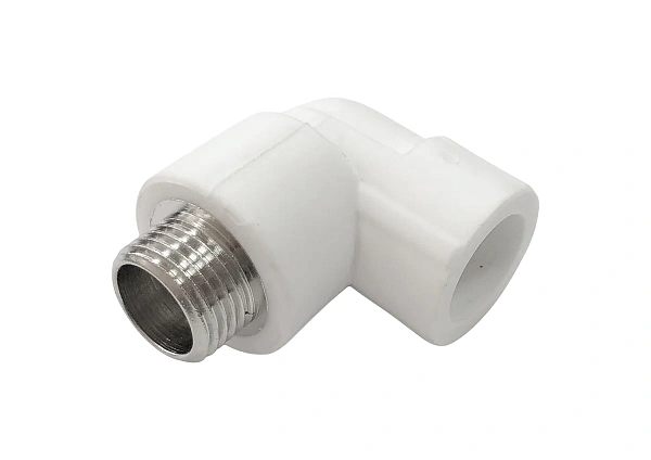 Угольник PP-R бел комб Дн20х1/2" НР PRO VALFEX 10126020-PRO