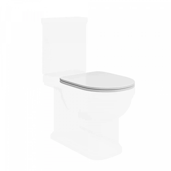 Kerama Marazzi PO.seat.01/WHT Сиденье POMPEI Soft close + Clip up белый